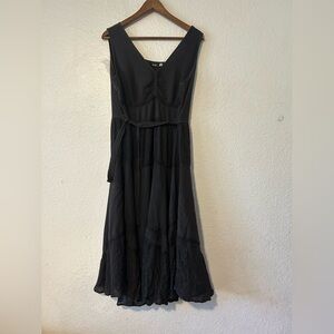 Lapogee Free Size Lace Sleeveless Embroidered Rayon Babydoll‎ Dress Whimsigoth